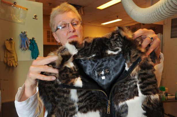 Cat fur vest