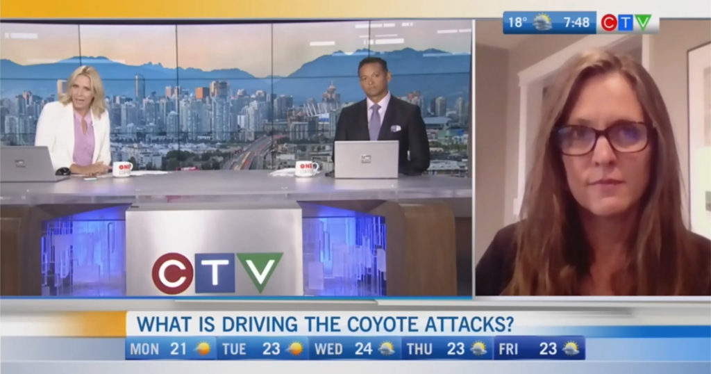 A screen capture of Dr. Shelley Alexander on CTV Morning Live.