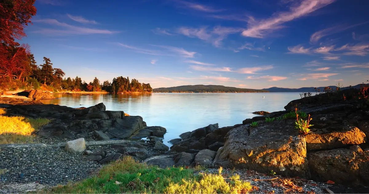 Picture of a sunrise in British Columbia